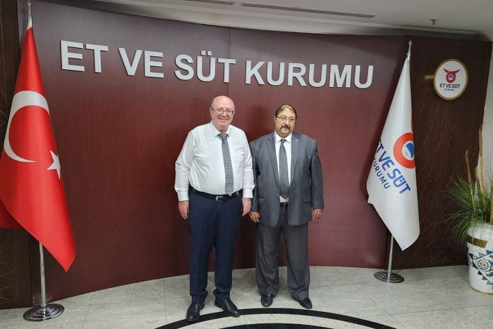 Türkiye Kasaplar Federasyonu Başkanı Osman Yardımcı Genel Müdürümüzü Ziyaret Etti