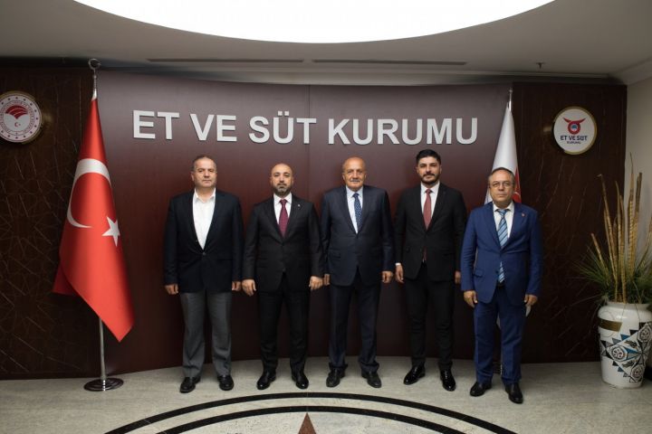 Ankara Kasaplar Odası Başkanı Fazlı Yalçındağ'dan Genel Müdürümüze Ziyaret